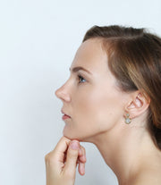 Aurielle | 1.83Ct Lab-Grown Diamond Earrings in 14K Gold – Radiant Harmony, Responsibly Adorned