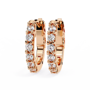 Seraphyne | 0.36Ct Lab-Grown Diamond Earrings in 14K Gold – Ethereal Light, Consciously Adorned