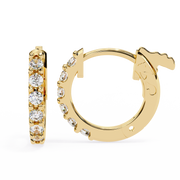 Seraphyne | 0.36Ct Lab-Grown Diamond Earrings in 14K Gold – Ethereal Light, Consciously Adorned