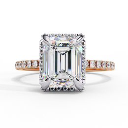 Aurelyn | 2.80Ct Lab-Grown Diamond Ring in 14K Gold – Radiance Reimagined