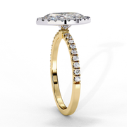 Virelia | 1.17Ct Lab-Grown Diamond Ring in 14K Gold – Sparkle with Purpose