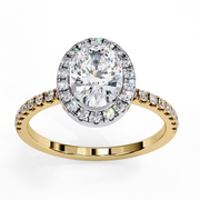 Elarion | 1.42Ct Lab-Grown Diamond Ring in 14K Gold – Light, Eternal