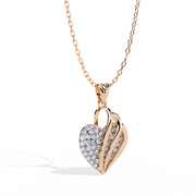 Solivienne | 2.17Ct Lab-Grown Diamond Pendant in 14K Gold – Luminous Soul, Timeless Allure