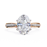 Oravelle | 2.03Ct Lab-Grown Diamond Ring in 14K Gold – Infinite Glow, Ethically Yours