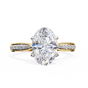Oravelle | 2.03Ct Lab-Grown Diamond Ring in 14K Gold – Infinite Glow, Ethically Yours