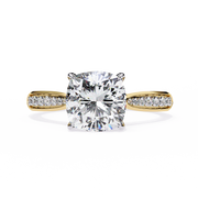 Virelia | 1.96Ct Lab-Grown Diamond 14K Gold Ring – Timeless Spark, Ethically Crafted