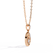 Aurevyn | 0.52Ct Lab-Grown Diamond Pendant in 14K Gold – Eternal Glow, Pure Elegance