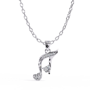 Clarelune | 0.30Ct Lab-Grown Diamond Pendant in 14K Gold – Serene Radiance, Everlasting Grace