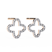 Aurelynn | 0.24Ct Lab-Grown Diamond Earrings in 14K Gold – Ethical Brilliance, Eternal Poise