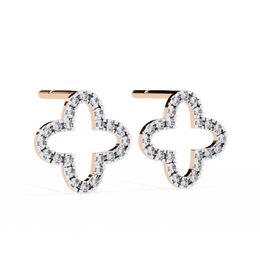 Aurelynn | 0.24Ct Lab-Grown Diamond Earrings in 14K Gold – Ethical Brilliance, Eternal Poise