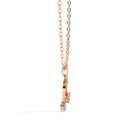 Clarelune | 0.30Ct Lab-Grown Diamond Pendant in 14K Gold – Serene Radiance, Everlasting Grace