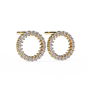 Sylvarine | 0.30Ct Lab-Grown Diamond Earrings in 14K Gold – Luminous Grace, Consciously Crafted