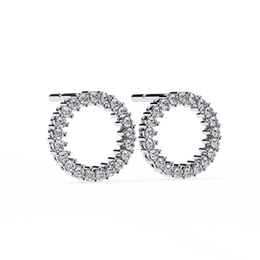 Sylvarine | 0.30Ct Lab-Grown Diamond Earrings in 14K Gold – Luminous Grace, Consciously Crafted