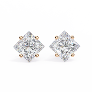 Celestique | 2.39Ct Lab-Grown Diamond Earrings in 14K Gold – Heavenly Gleam, Ethically Radiant