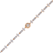 Brillantra | 0.82Ct Lab-Grown Diamond Bracelet in 14K Gold – Radiant Flow, Consciously Chic