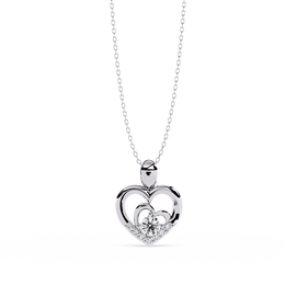 Solenyra | 0.21Ct Lab-Grown Diamond Pendant in 14K Gold – Celestial Flame, Eternal Grace