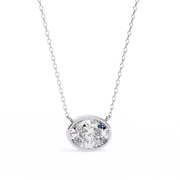 Solvanna | 0.76Ct Lab-Grown Diamond Pendant in 14K Gold – Radiant Serenity, Consciously Designed