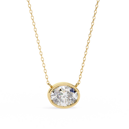 Solvanna | 0.76Ct Lab-Grown Diamond Pendant in 14K Gold – Radiant Serenity, Consciously Designed