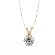 Virellune | 2.14Ct Lab-Grown Diamond Pendant in 14K Gold – Luminous Grace, Responsibly Yours