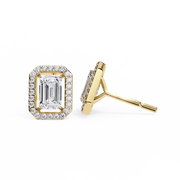 Elarion | 0.86Ct Lab-Grown Diamond Earrings in 14K Gold – Luminous Essence, Consciously Crafted