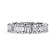 EternaGlow | 4.88Ct Lab-Grown Diamond Band in 14K Gold – Timeless Radiance, Guilt-Free Sparkle