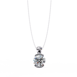 Lustrielle | 2.22Ct Lab-Grown Diamond Pendant in 14K Gold – Light Reimagined, Elegance Refined