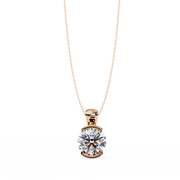 Lustrielle | 2.22Ct Lab-Grown Diamond Pendant in 14K Gold – Light Reimagined, Elegance Refined