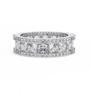 Veridale | 3.54Ct Lab-Grown Diamond 14K Gold Band – Timeless Harmony, Conscious Elegance