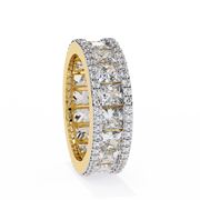 Veridale | 3.54Ct Lab-Grown Diamond 14K Gold Band – Timeless Harmony, Conscious Elegance