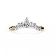Lumivara | 0.38Ct Lab-Grown Diamond 14K Gold Band – Eternal Light, Responsibly Refined