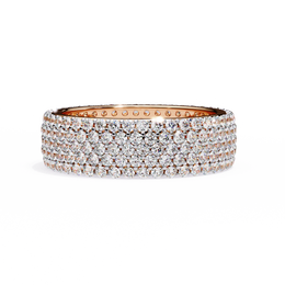 Solenara | 1.81Ct Lab-Grown Diamond 14K Gold Band – Celestial Grace, Consciously Crafted