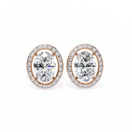 Zephyrella | 0.97Ct Lab-Grown Diamond Earrings in 14K Gold – Airy Brilliance, Consciously Beautiful