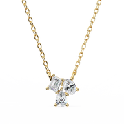 LumiVow | 0.93Ct Lab-Grown Diamond Pendant in 14K Gold – Pure Light, Timeless Devotion