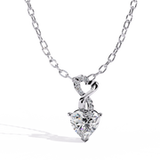 Clarestia | 0.54Ct Lab-Grown Diamond Pendant in 14K Gold – Crystal Glow, Endless Devotion