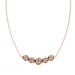 SolaraDrop | 0.26Ct Lab-Grown Diamond Pendant in 14K Gold – Radiate Grace, Sustainably