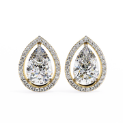 Celestara | 0.81Ct Lab-Grown Diamond Earrings in 14K Gold – Heavenly Radiance, Consciously Crafted