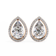Celestara | 0.81Ct Lab-Grown Diamond Earrings in 14K Gold – Heavenly Radiance, Consciously Crafted
