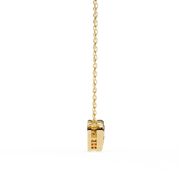 SolaraDrop | 0.26Ct Lab-Grown Diamond Pendant in 14K Gold – Radiate Grace, Sustainably