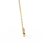 AuroraLume | 0.32 Lab-Grown Diamond Pendant in 14K Gold – Illuminate with Ethereal Elegance