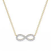 AuroraLume | 0.32 Lab-Grown Diamond Pendant in 14K Gold – Illuminate with Ethereal Elegance