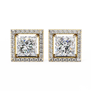 Auralis | 0.84Ct Lab-Grown Diamond Earrings in 14K Gold – Radiance Refined, Ethically Inspired