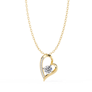 Velisca | 1.38Ct Lab-Grown Diamond Pendant in 14K Gold – Eternal Light, Refined Beauty