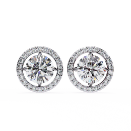 Solenyra | 0.92Ct Lab-Grown Diamond Earrings in 14K Gold – Luminous Grace, Ethically Born