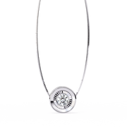 EthereaGlow | 0.26Ct Lab-Grown Diamond Pendant in 14K Gold – Illuminate with Ethereal Elegance