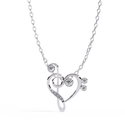 Aetherelle | 0.27Ct Lab-Grown Diamond Pendant in 14K Gold – Celestial Light, Eternal Elegance