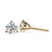 Aurelynn | 2.57Ct Lab-Grown Diamond Earrings in 14K Gold – Golden Whisper, Ethically Brilliant