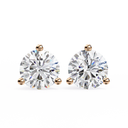 Aurelynn | 2.57Ct Lab-Grown Diamond Earrings in 14K Gold – Golden Whisper, Ethically Brilliant