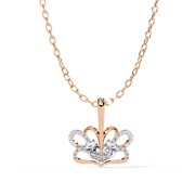 Claravelle | 0.77Ct Lab-Grown Diamond Pendant in 14K Gold – Pure Radiance, Timeless Grace