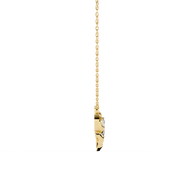 HaloVive | 0.47Ct Lab-Grown Diamond Pendant in 14K Gold – Radiate with Grace, Consciously