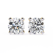 Lunavelle | 2.57Ct Lab-Grown Diamond Earrings in 14K Gold – Moonlit Sparkle, Consciously Refined